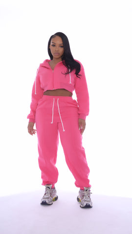 Pink Friday sweatsuit
